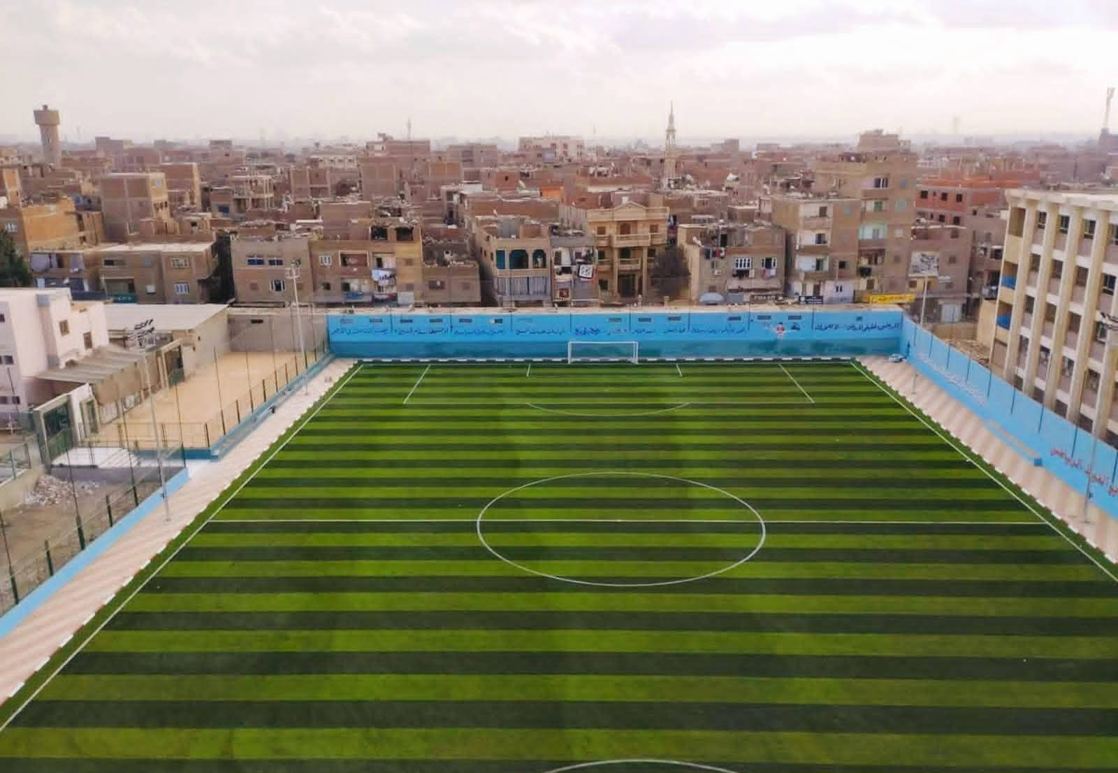 وزارة الشباب والرياضة تُنهي تنفيذ الملعب القانوني بمركز شباب أبو الغيط بالقليوبية