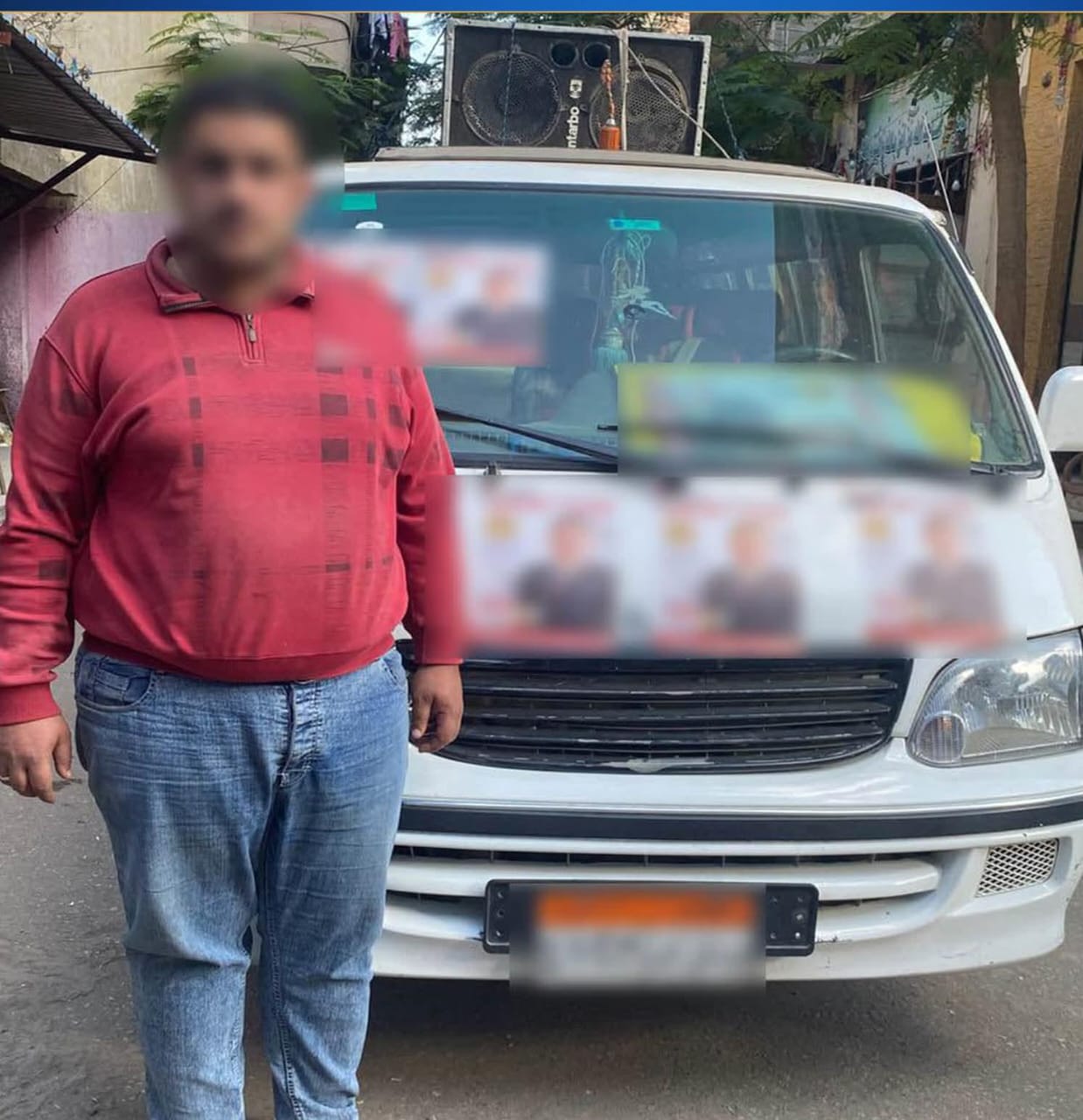ضبط سائق بحوزته دعاية انتخابية لمرشح بالبحيرة
