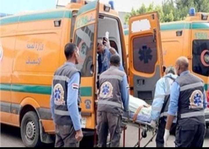 إصابة 10 عمال زراعيين إثر إصطدام سيارتين وتوك توك بالنوبارية فى البحيرة 
