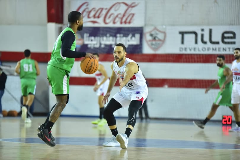 فريق سلة الإتحاد السكندري يهزم الزمالك في صالة ميت عقبة 83–80