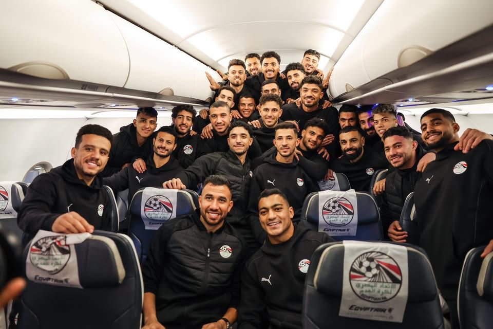 على بركة الله..منتخب مصر يغادر إلى المغرب للمشاركة فى كأس الأمم الأفريقية