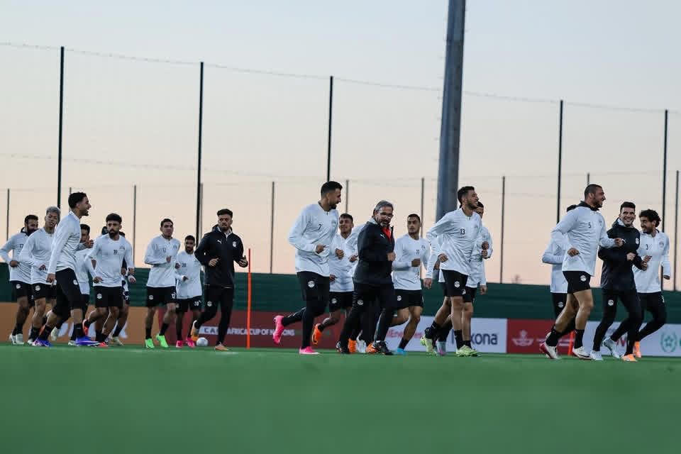 منتخب مصر يواصل تدريباته استعدادًا لمواجهة زيمبابوى فى كأس الأمم الأفريقية