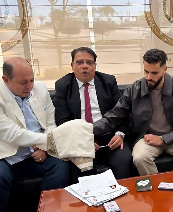 نجم المغرب محمود بن تايك يعقد قرانه على كريمة أحمد سليمان