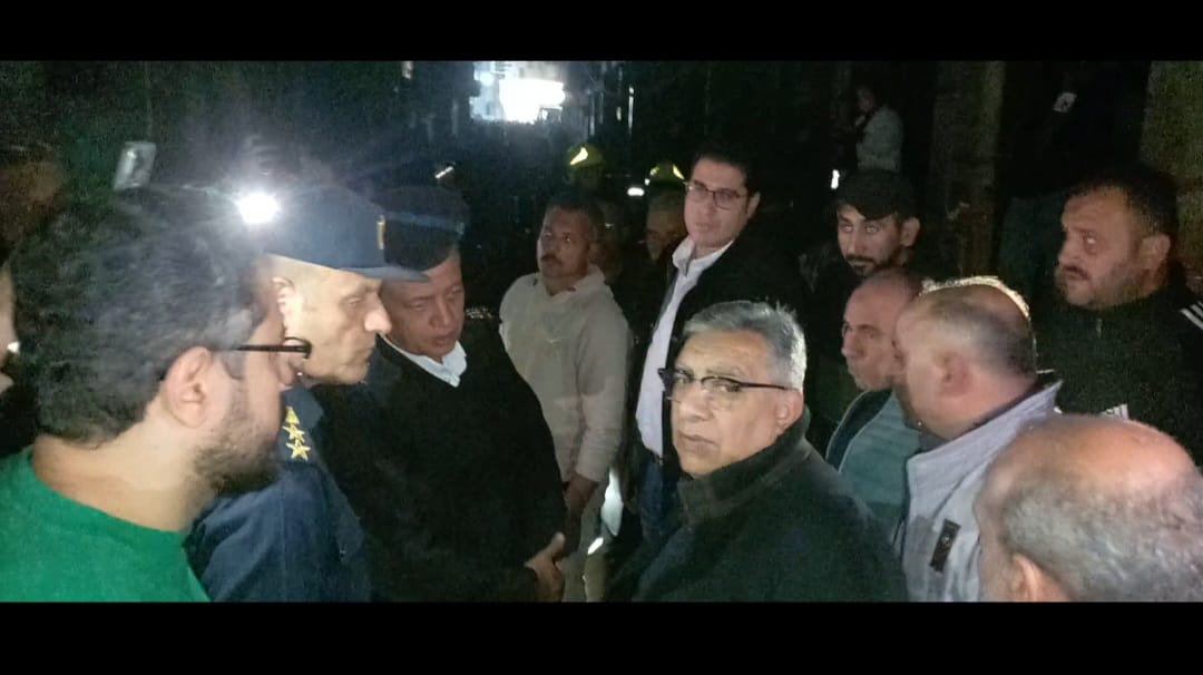 انهيار جزئي لعقار في المنصورة بسبب تسرب غاز طبيعي