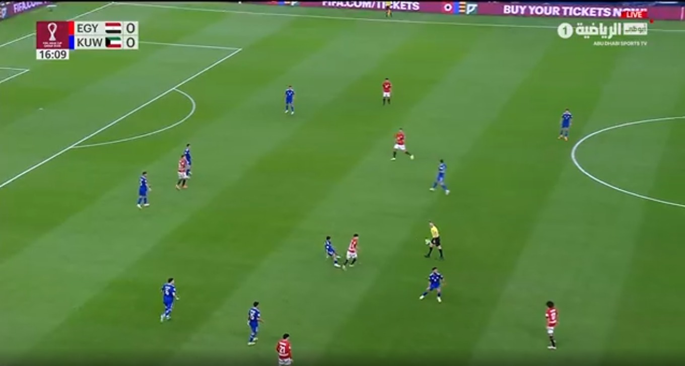 نتيجة مباراة منتخب مصر الثاني والكويت في كأس العرب