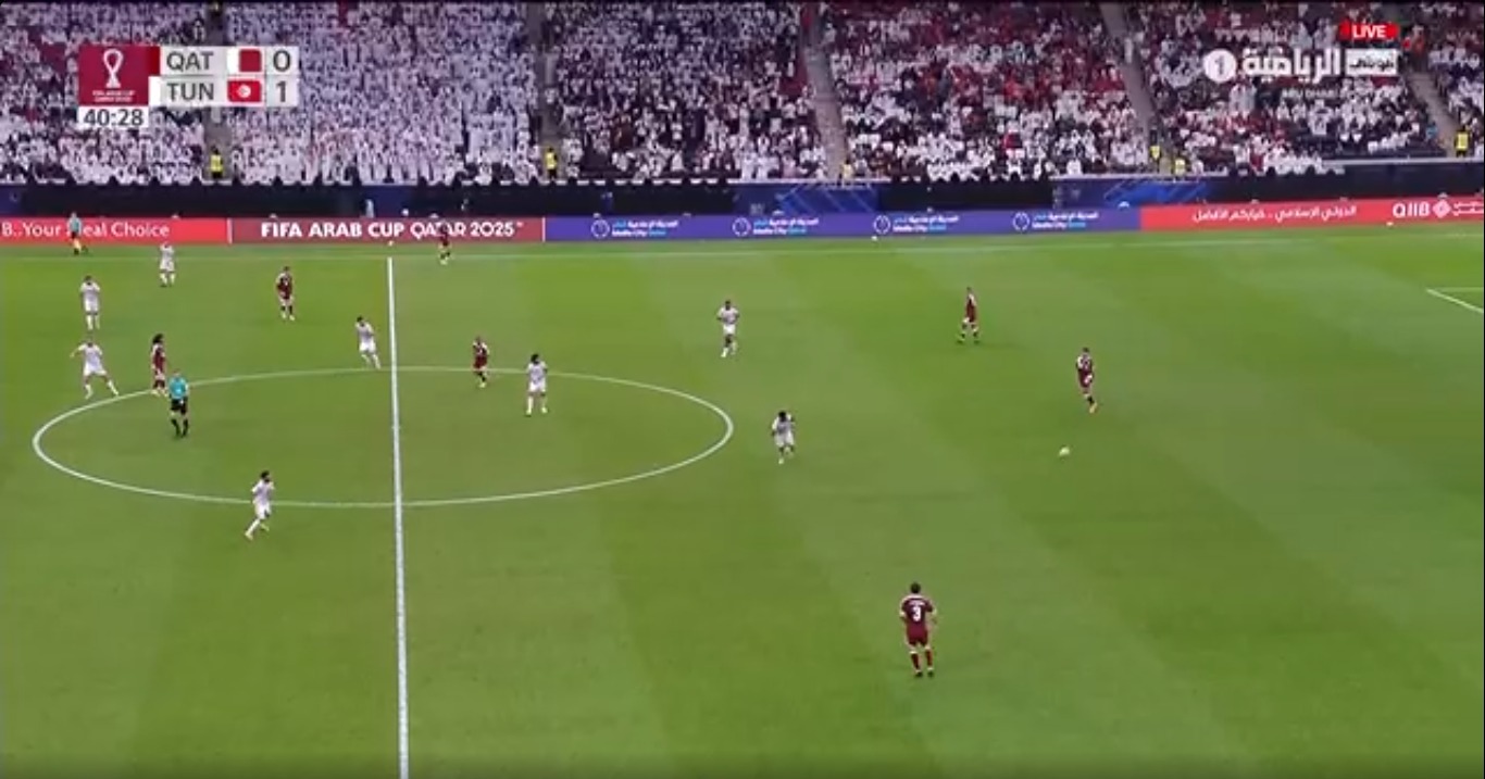 تونس تكتسح قطر بثلاثية نظيفة ويودعان كأس العرب