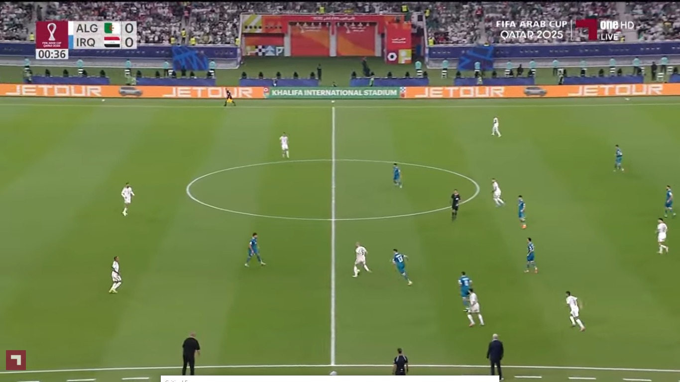 نتيجة مباراة الجزائر والعراق في كأس العرب 2025