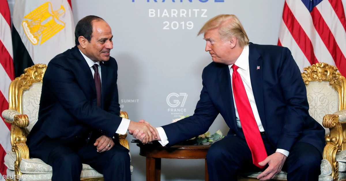 تفاصيل لقاء السيسي وترامب على هامش منتدى دافوس الأربعاء المقبل