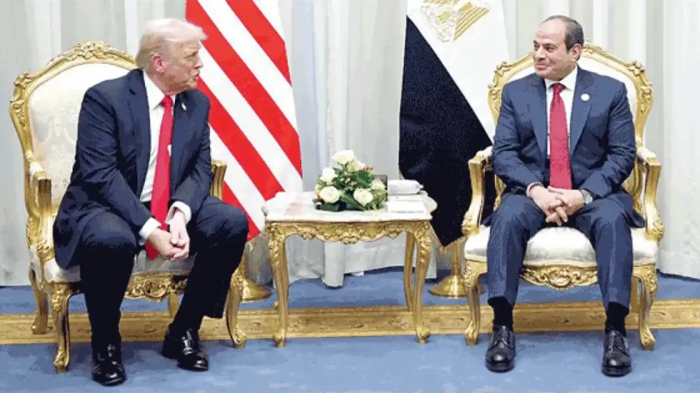 ترامب: الرئيس السيسى قائد عظيم