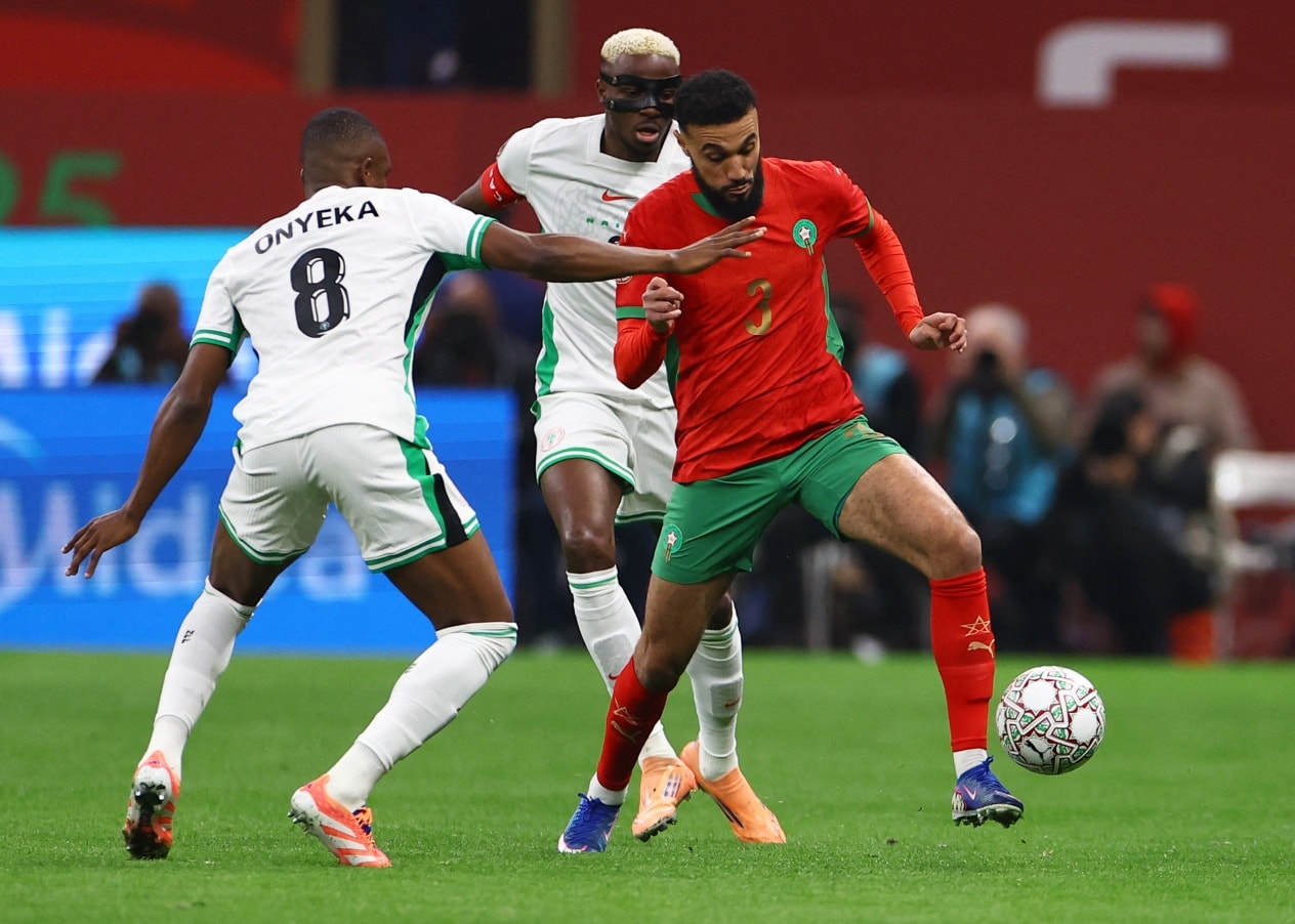 إلى الأشواط الإضافية.. التعادل السلبي يحكم مباراة المغرب ونيجيريا