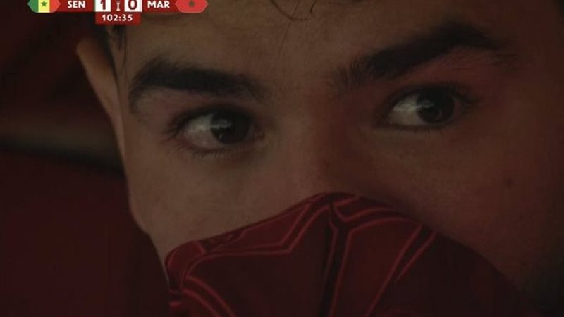 بكاء براهيما دياز بعد إهدار ركلة جزاء أمام السنغال في الدقيقة الأخيرة