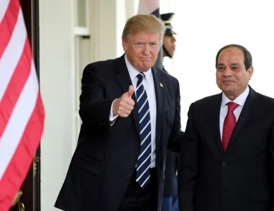 الرئيس السيسي وترامب