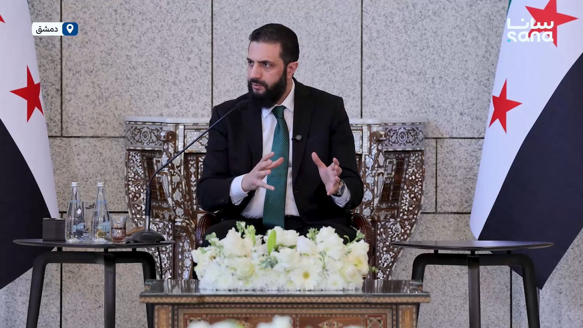 الرئيس الشرع : الشركات المصرية «أولى الناس للمساهمة في إعادة الإعمار بسوريا»