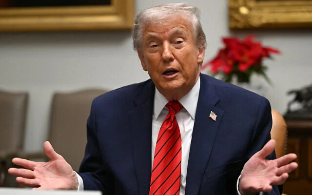 الرئيس الأمريكي دونالد ترامب