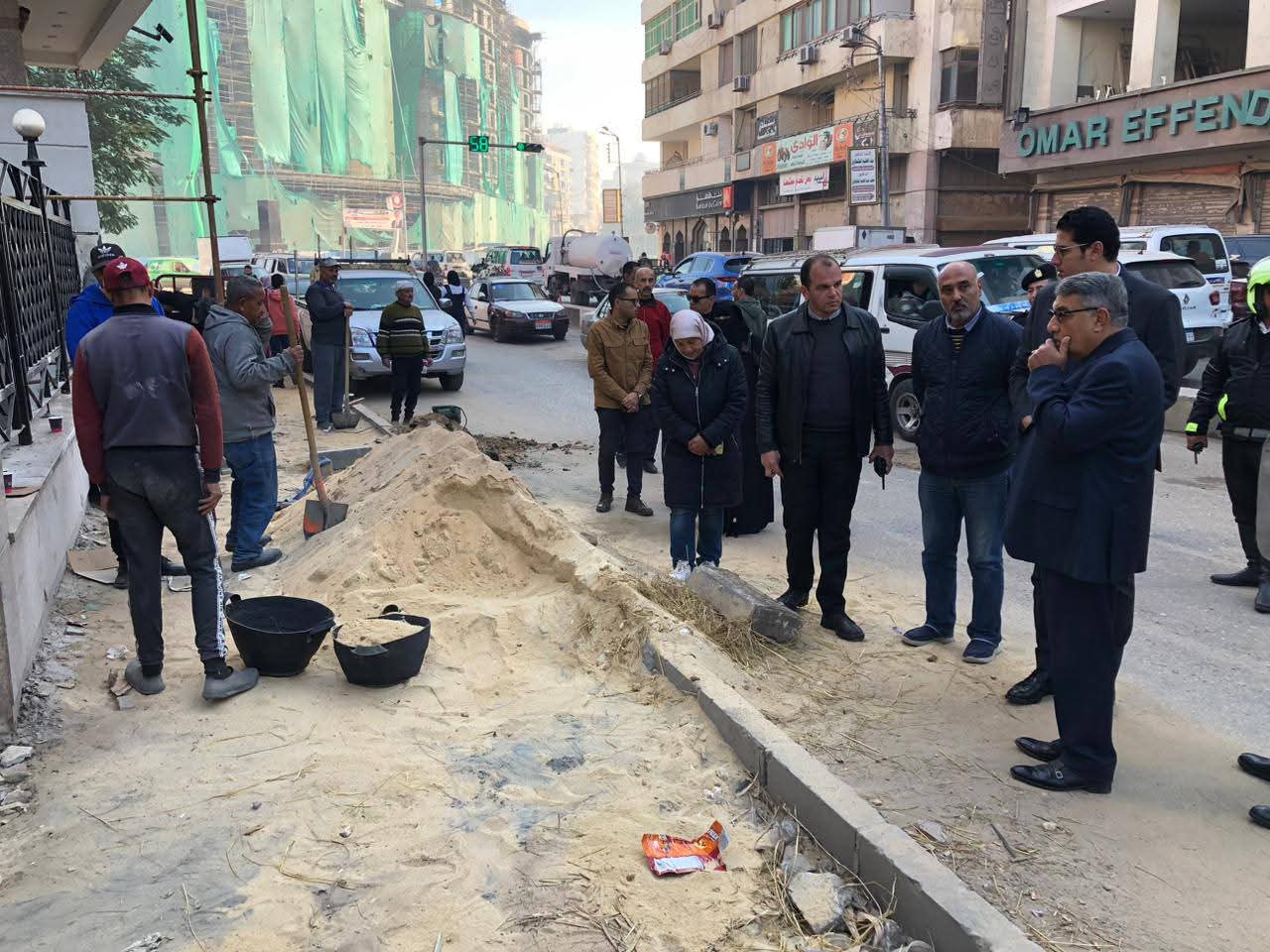 محافظ الدقهلية يتفقد أعمال تطوير قصر ثقافة المنصورة . صور