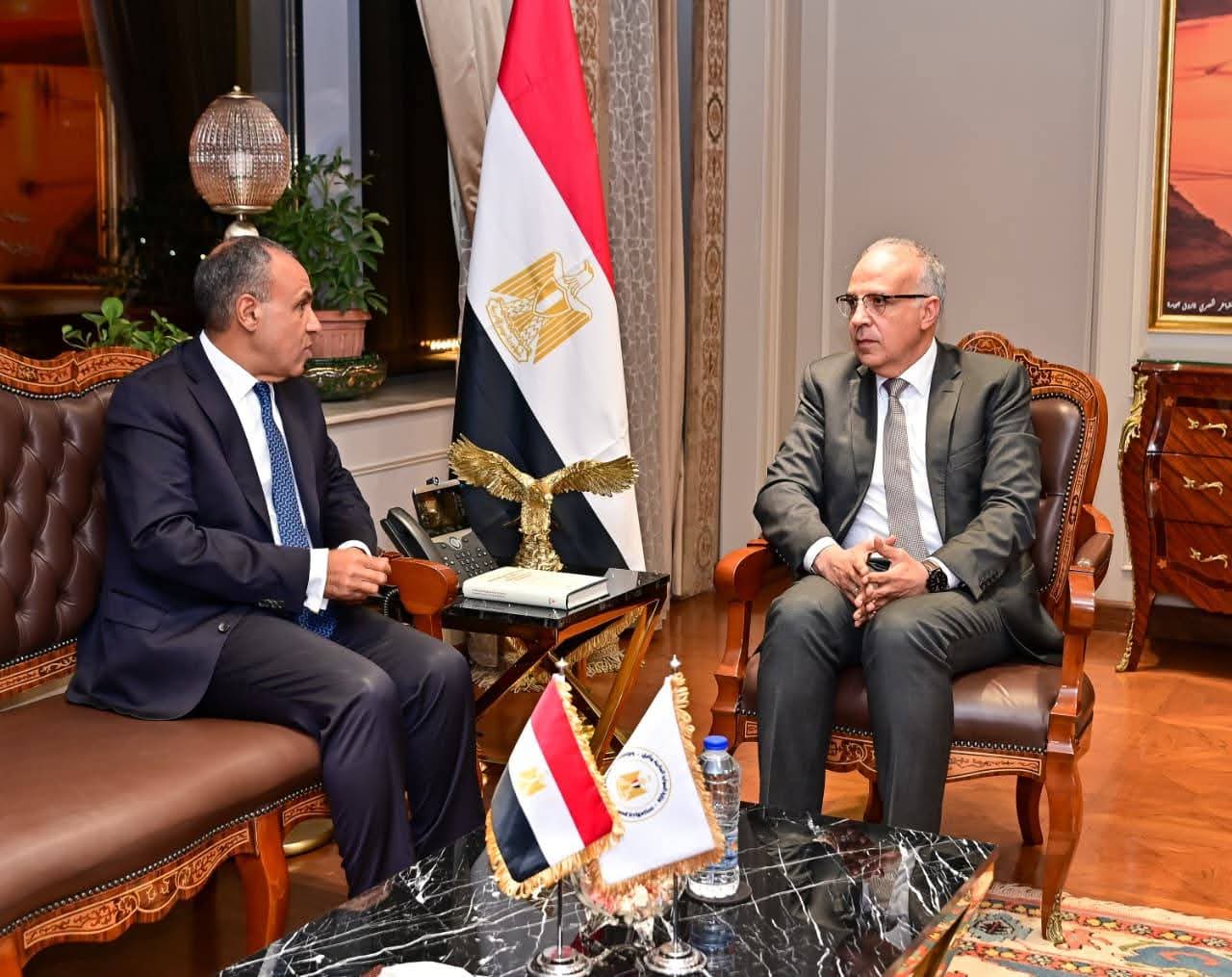 وزيرا الرى والخارجية يبحثان سبل تعزيز العلاقات مع دول وادى النيل وتنسيق جهود قضايا المياه 