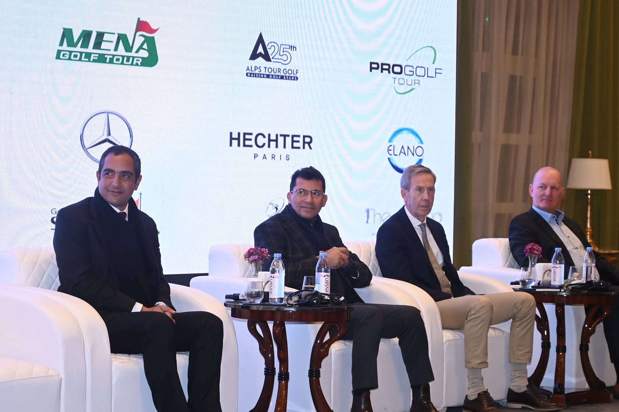 وزير الرياضة يشهد المؤتمر الصحفي العالمي لإعلان خطة اتحاد الجولف 2026 واستضافة 13 بطولة دولية