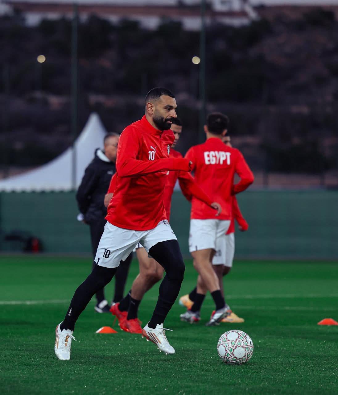 منتخب مصر يواصل تدريباته استعدادًا لكوت ديفوار.. وتريزيجيه يخضع لتأهيل | صور