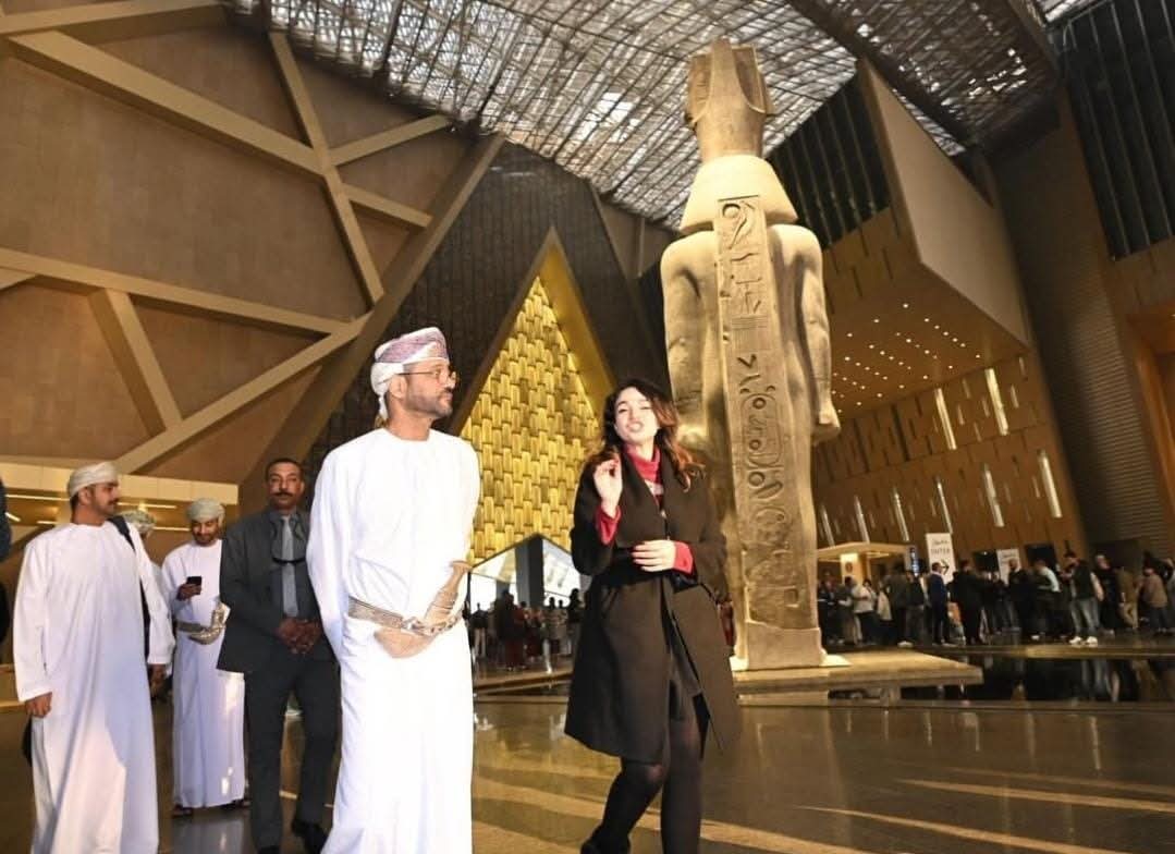 وزير الخارجية العمانى: المتحف المصرى الكبير يجسد عراقة التاريخ المصرى وإسهاماته فى الحضارة الإنسانية