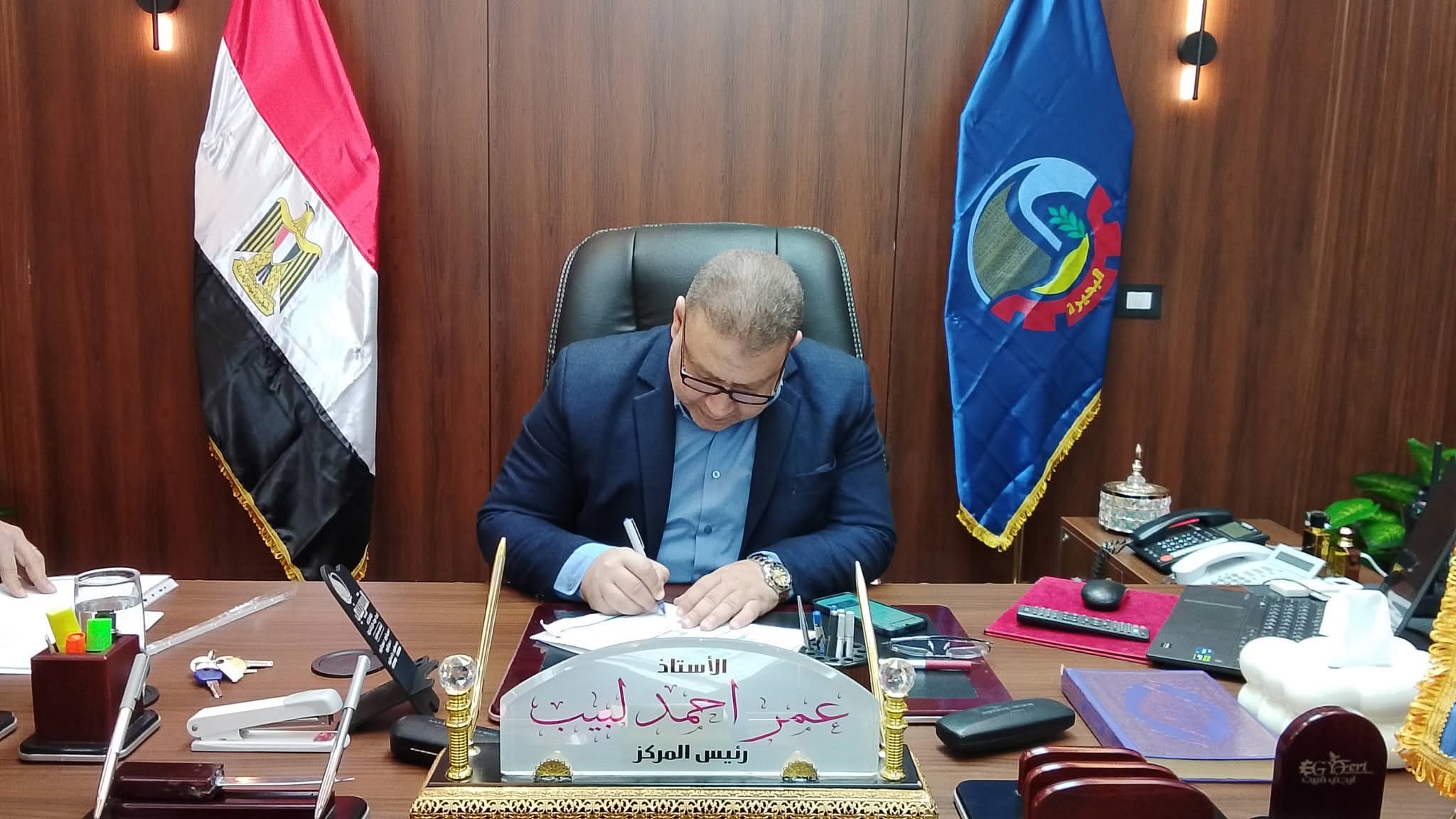 رئيس مدينة بدر يعتمد نماذج «8» قبول الخاصة بالتصالح 