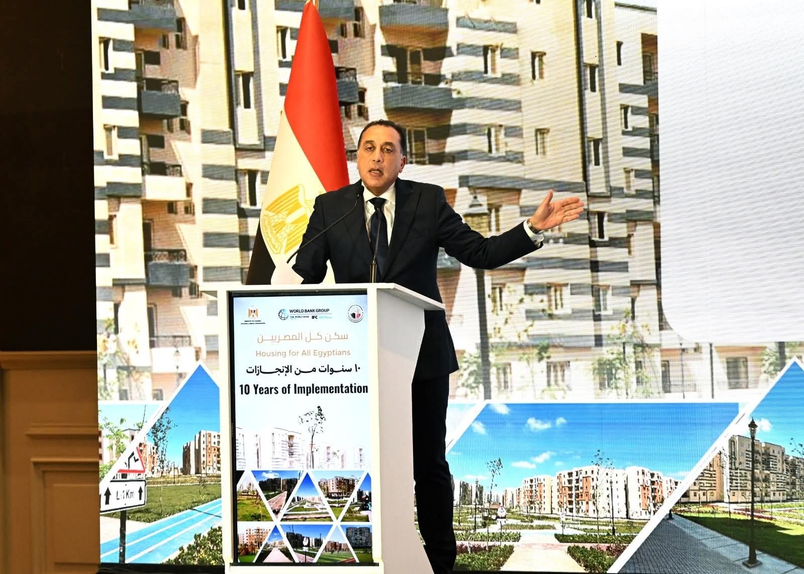 مدبولى : الإسكان الاجتماعى جزء مهم من بناء "الجمهورية الجديدة" وأول حائط صد لمواجهة النمو العشوائى