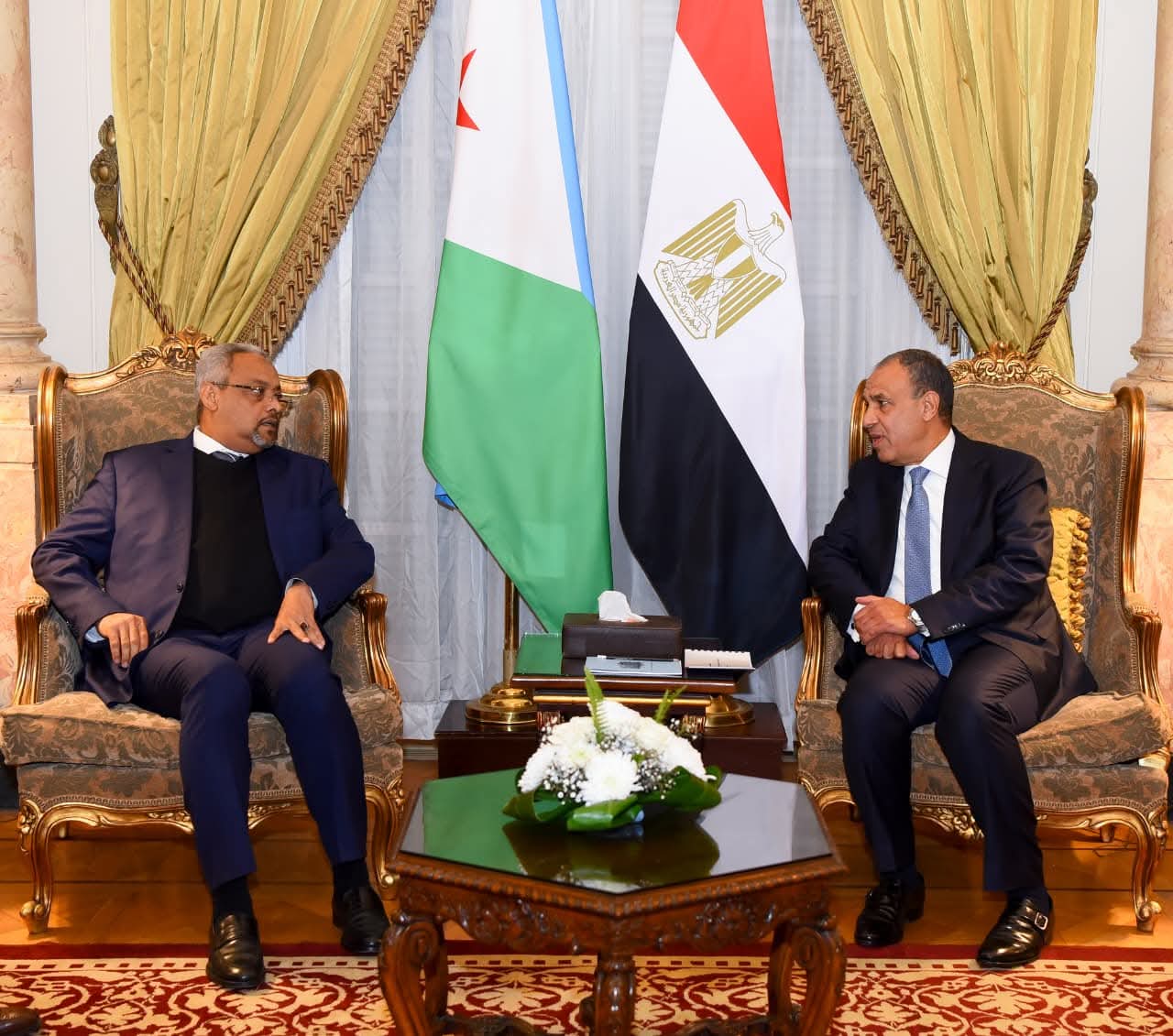 وزير الخارجية يبحث مع نظيره الجيبوتي سبل تعزيز العلاقات الثنائية وتطورات الأوضاع في منطقة القرن الأفريقي    