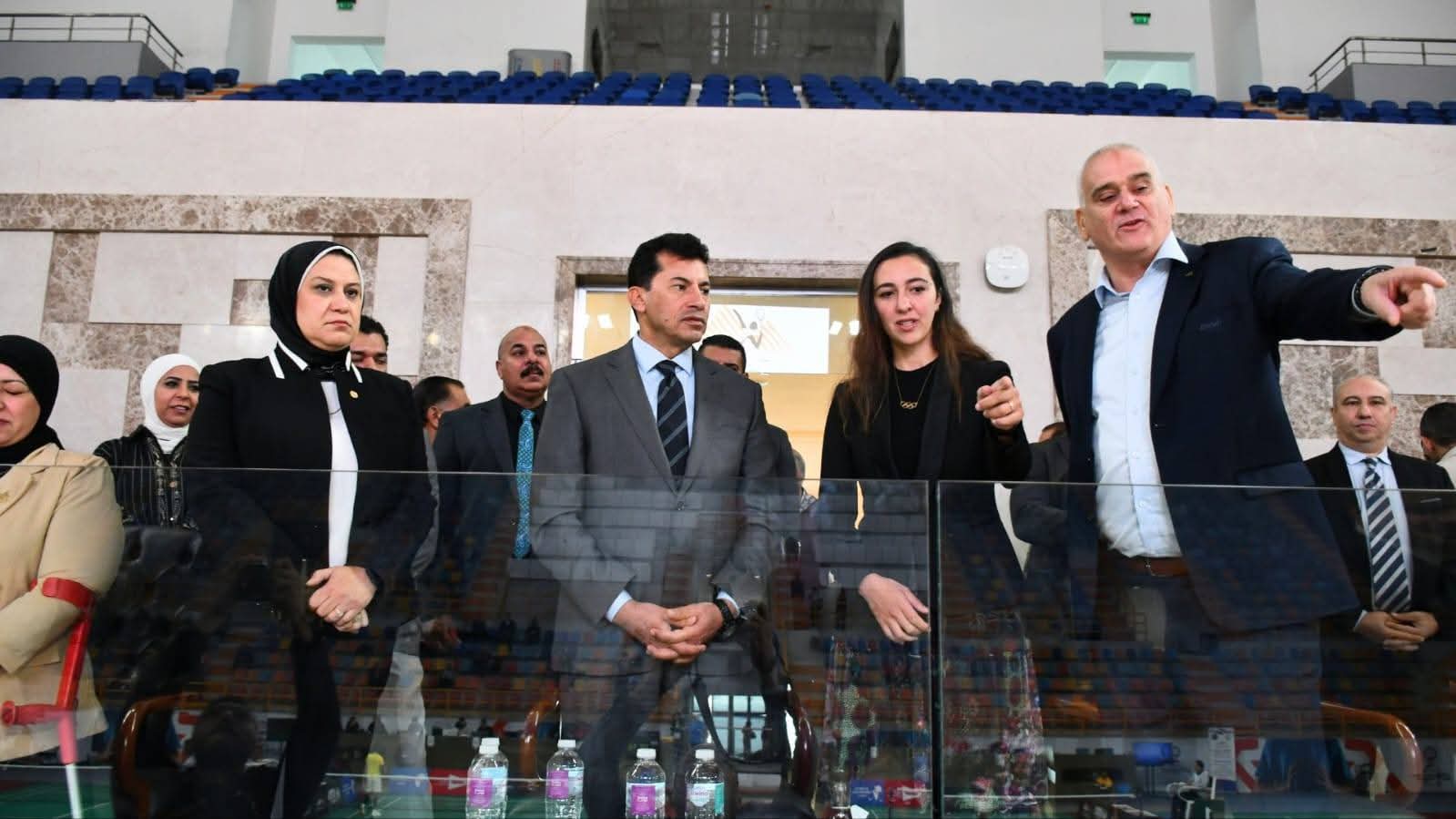 وزير الشباب والرياضة يشهد ختام بطولة مصر الدولية للريشة الطائرة البارالمبية 
