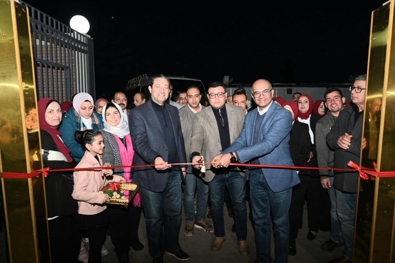 وزير الإسكان ومحافظ دمياط يفتتحان محطة معالجة الناصرية الجديدة 