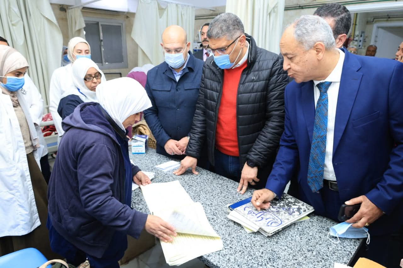 محافظ الجيزة يفتتح توسعات قسم الرعاية المركزة بمستشفى الحوامدية