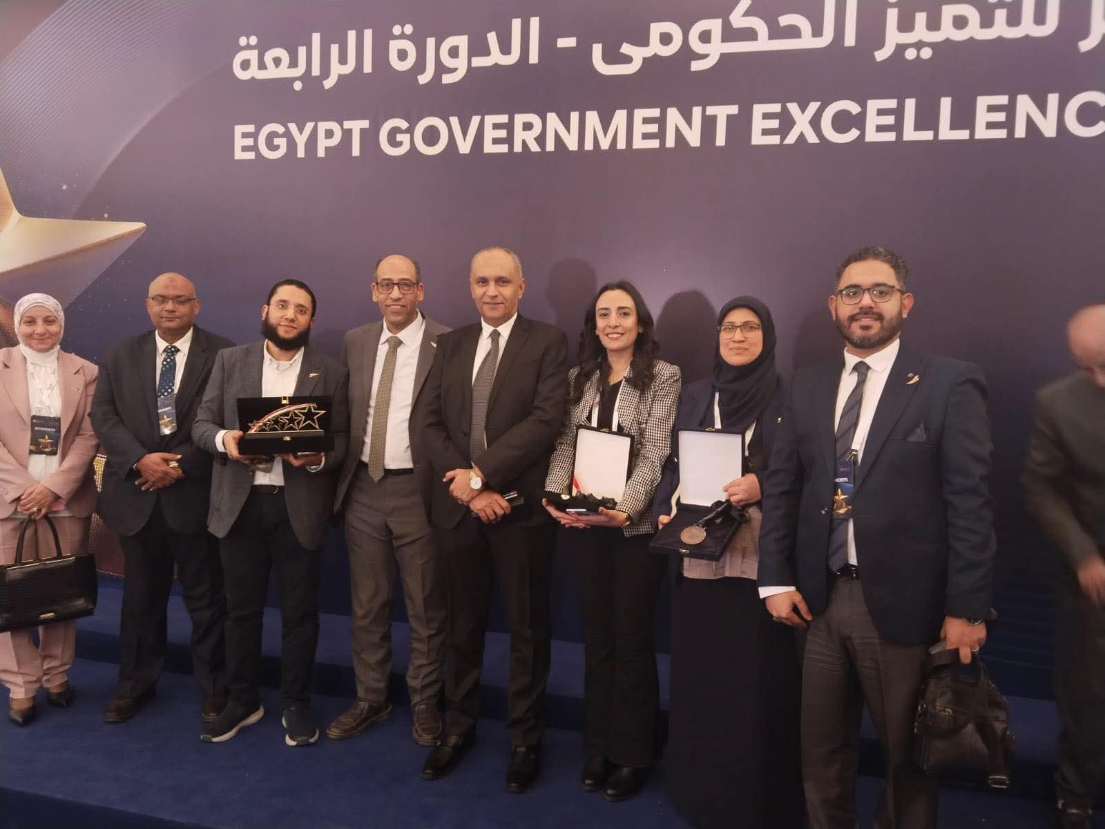 عروس الدلتا تحصد مراكز متقدمة فى جائزة مصر للتميز الحكومي”
