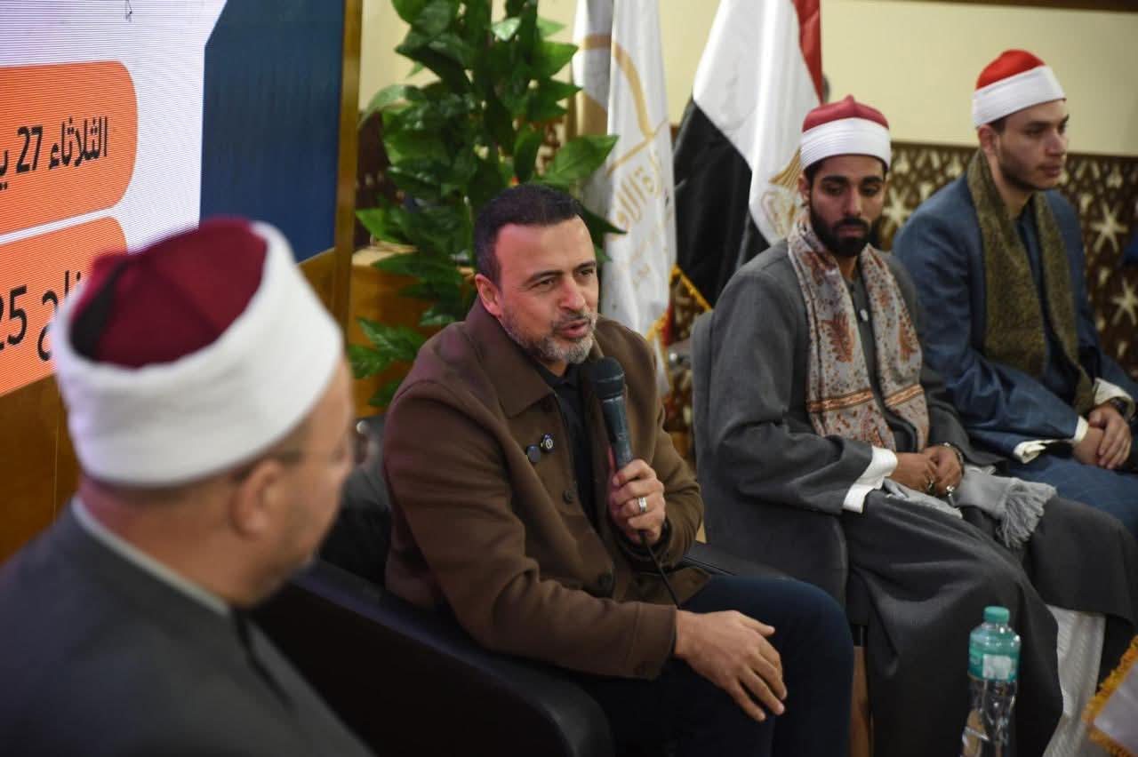 الداعية أسامة حسنى من معرض الكتاب: اكتمال الإيمان لا يتحقق بالعبادات الشكلية فقط..ولكن بصدق العبادة وحسن المعاملة