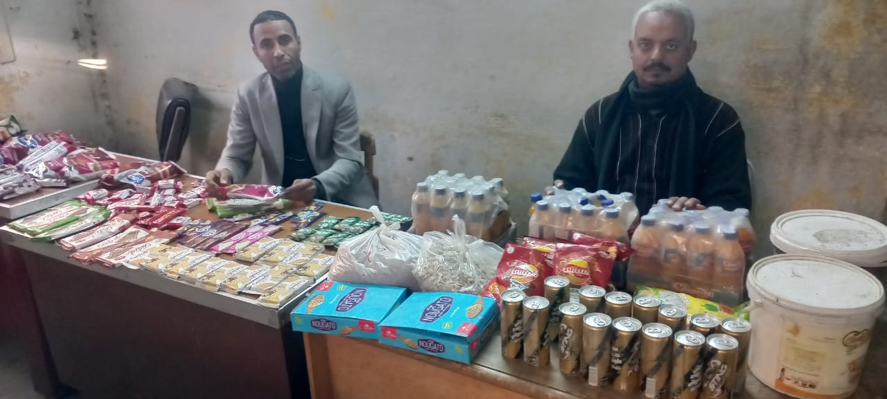 ضبط أغذية منتهية الصلاحية ومجهولة المصدر خلال حملة تموينية بقوص