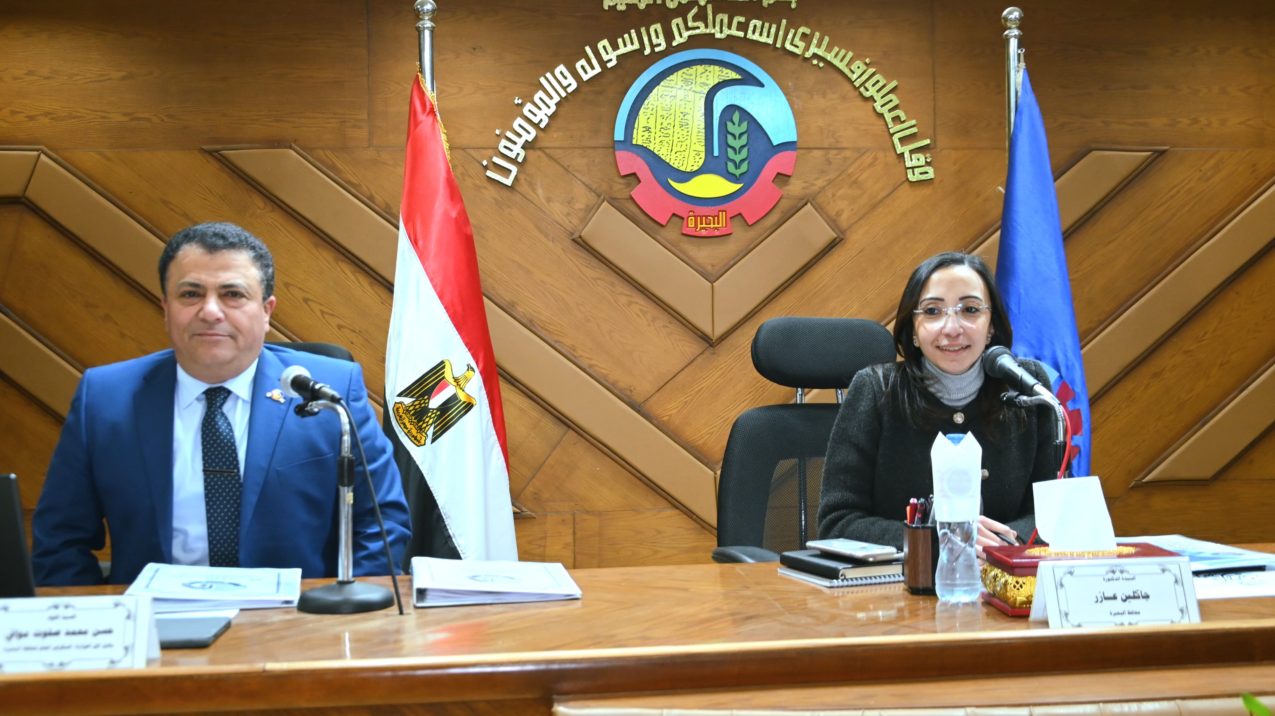 محافظ البحيرة تشدد على تكثيف أعمال النظافة ورفع الإشغالات ورصف الطرق