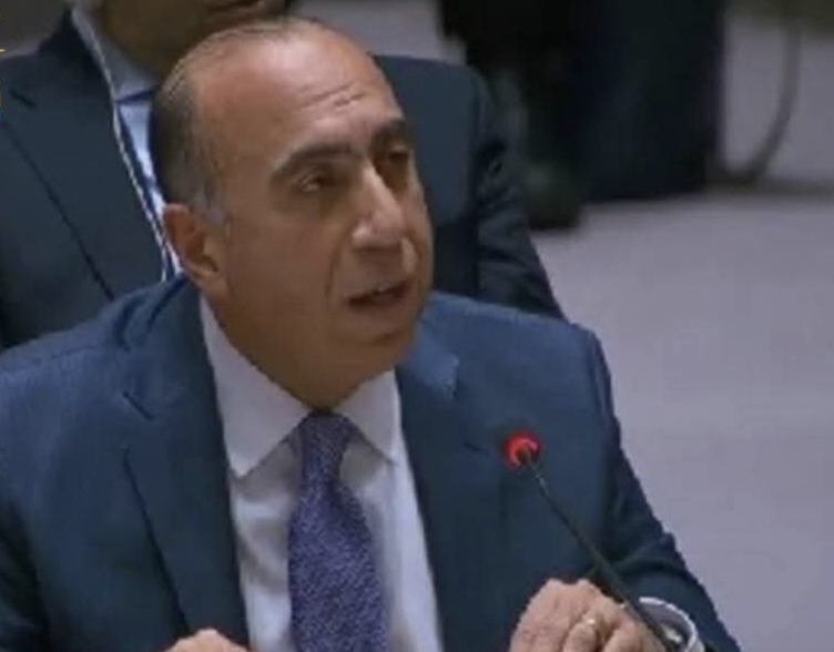 مندوب مصر بالأمم المتحدة: السلام العادل والدائم فى الشرق الأوسط لن يتحقق بفرض الأمر الواقع
