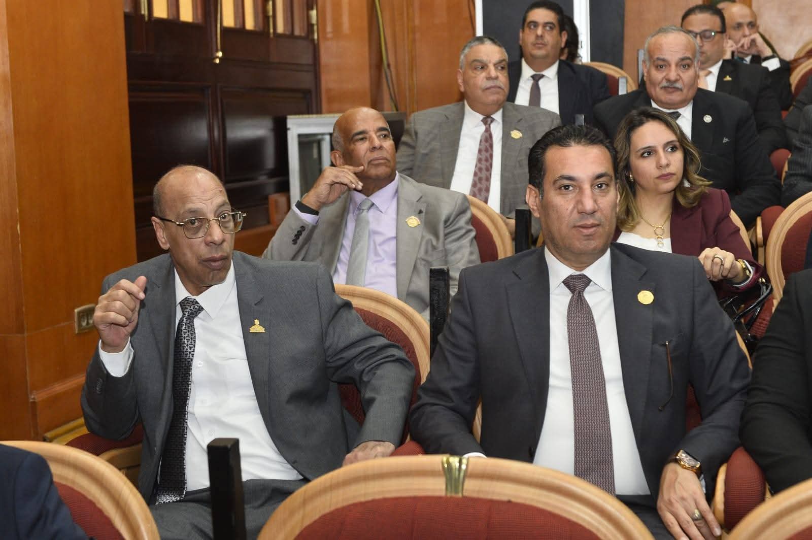النائب السيد القفاص يشارك في جلسة الشيوخ لمناقشة قضايا الأمن المائي والمناخي