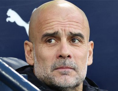 الإسباني بيب جوارديولا مدرب مانشستر سيتي