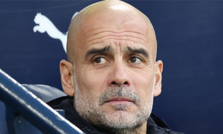 الإسباني بيب جوارديولا مدرب مانشستر سيتي